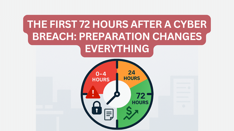 Cyber Breach Response: What the First 72 Hours Look Like