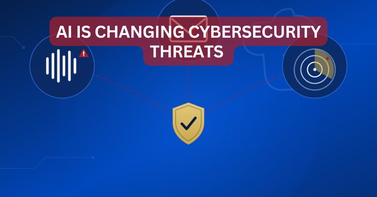 Michigan small business owner reviewing AI cybersecurity threats including phishing, deepfake fraud, and network scanning attacks
